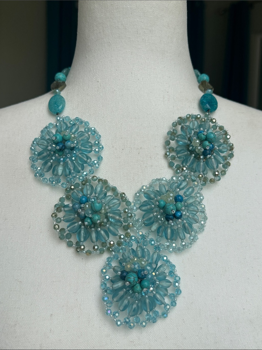 Nakamol RARE adjustable length beaded necklace